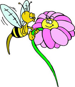 μέλισσα στο λουλούδι